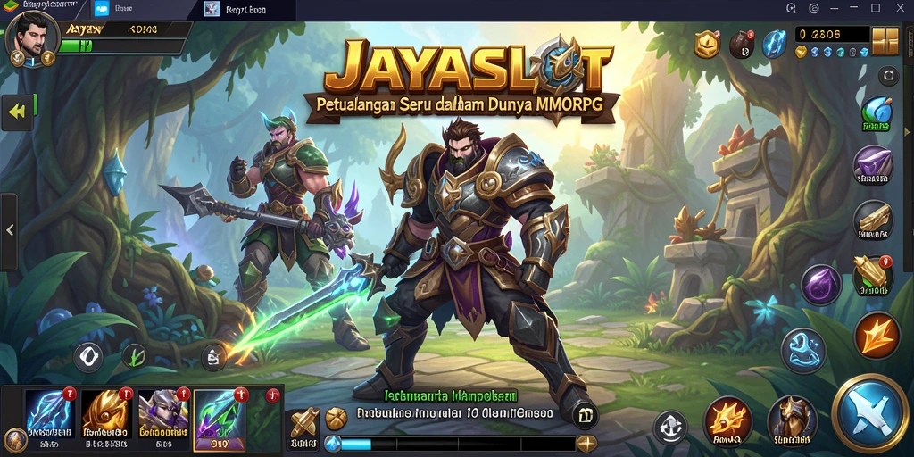 Gameplay seru dalam dunia MMORPG yang menakjubkan.