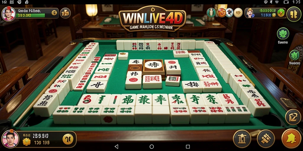 Tampilan gameplay WINLIVE4D yang menarik dan penuh warna.